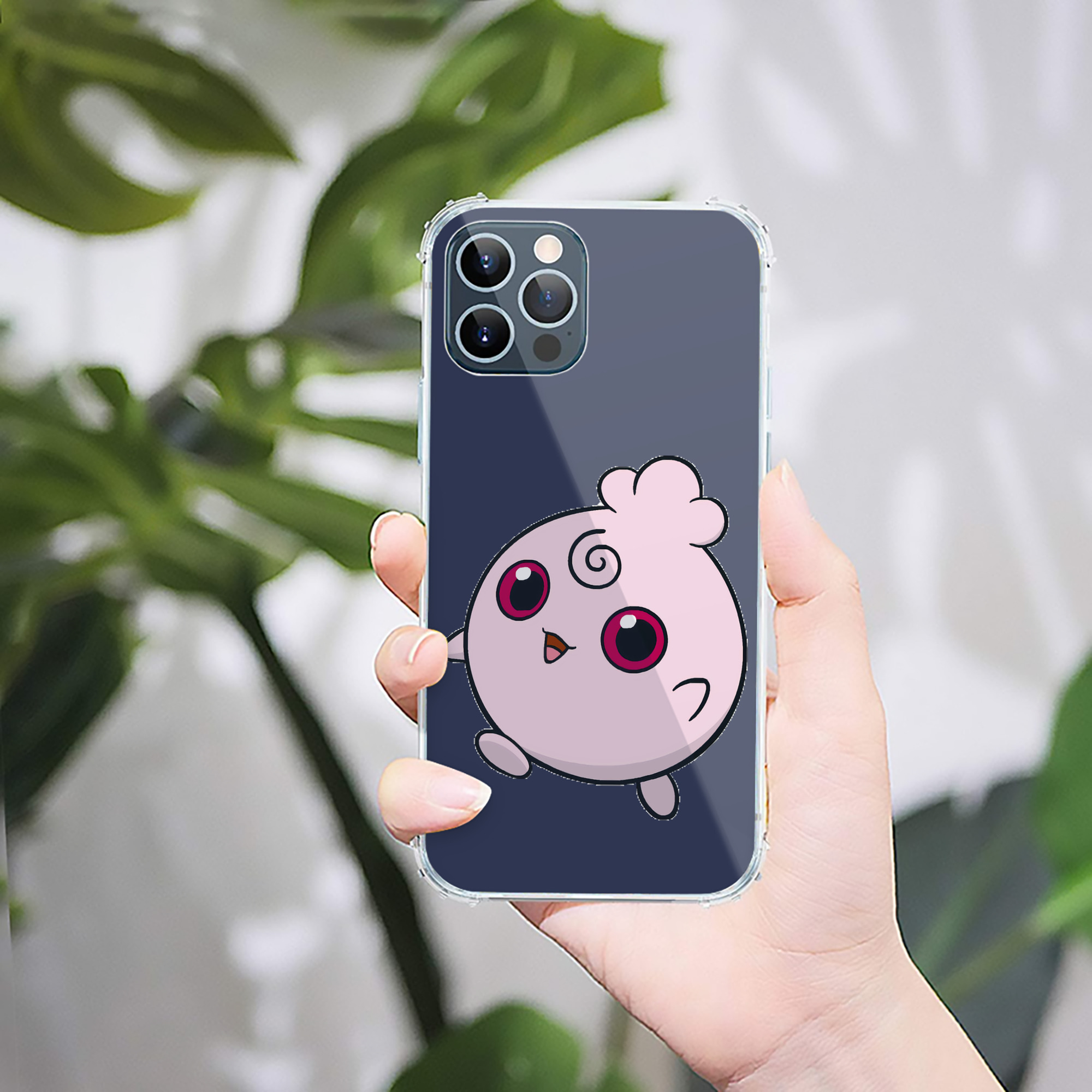 （画像用） ポケットモンスター Pokémon 【iPhone 12シリーズ対応】透明スマホケース（クリアソフトケース）